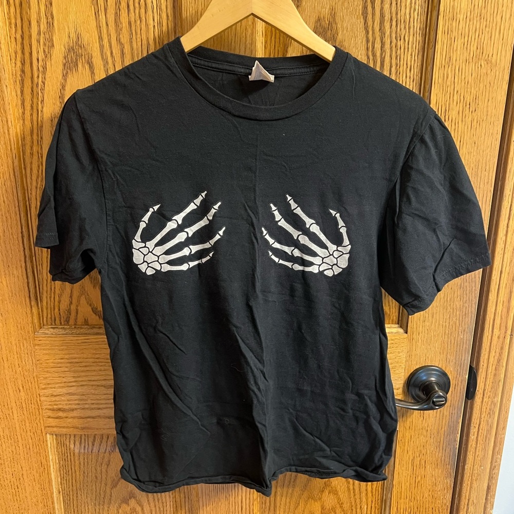 Halloween Skeleton Hands Tshirt